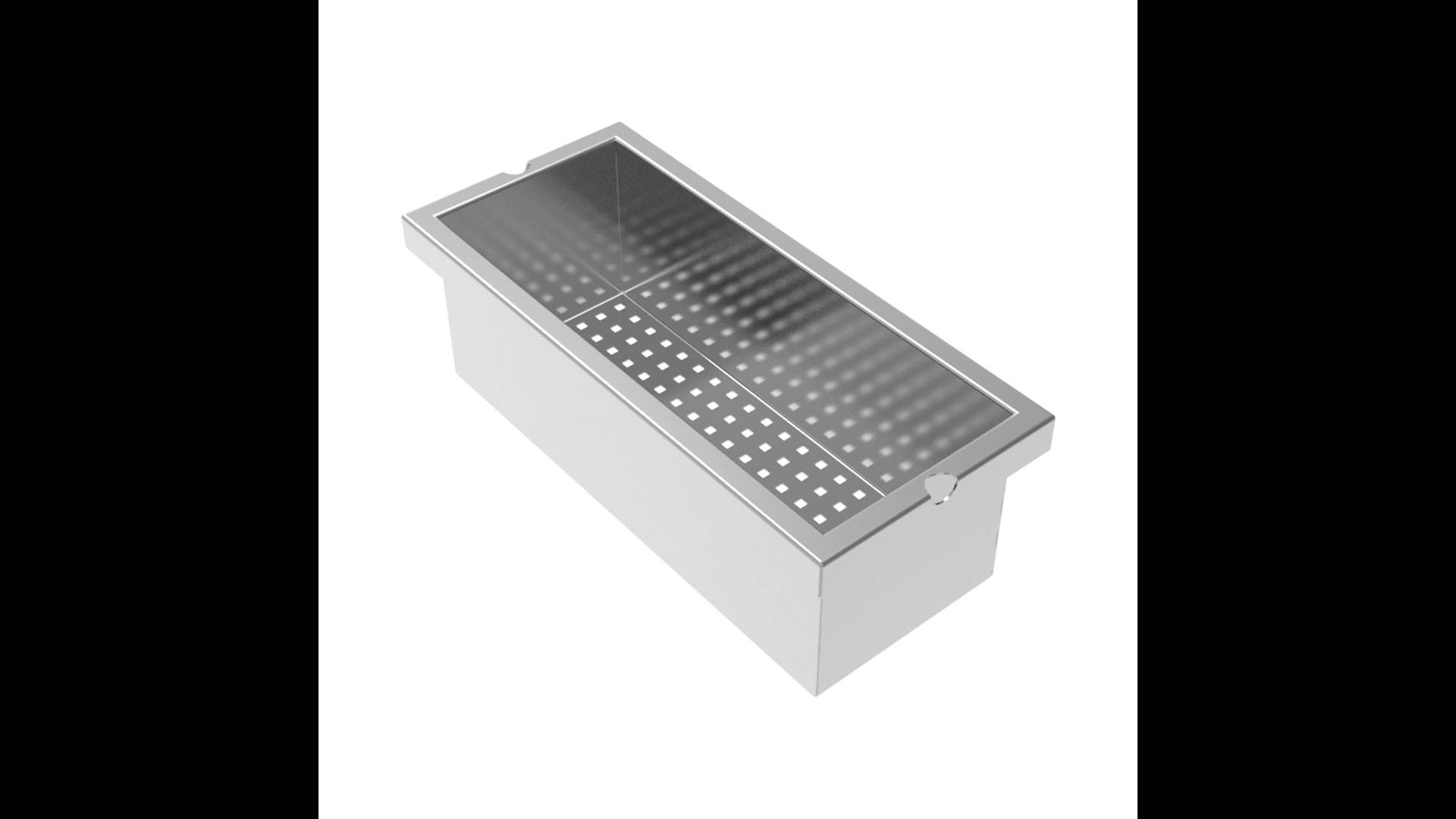 Perforated container